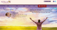 Desktop Screenshot of healyourlifeworkshops.com